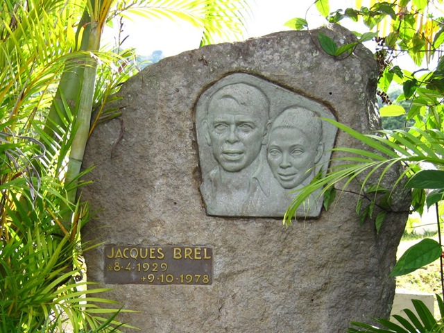 portrait de Jacques Brel et de Madly portrait de Jacques Brel et de Madly