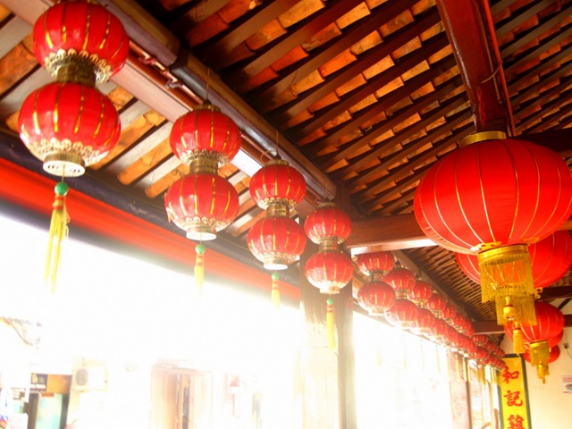 Melaka - Lanternes rouge Chinoise IMG_8046